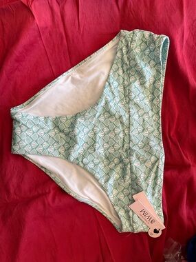 Victoria's Secret Mint Mid-Rise Bikini Bottoms